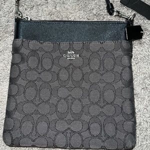 Black coach purse